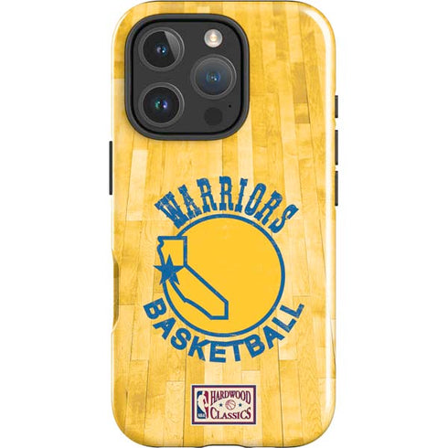 NBA Golden State Warriors Hardwood Classics iPhone 16 Pro Impact Case
